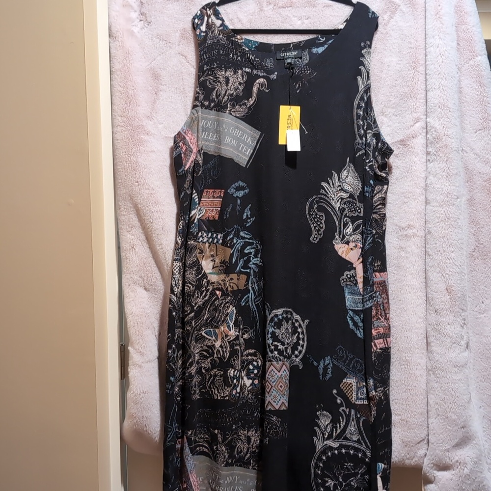 Citron 3x Silk Dress